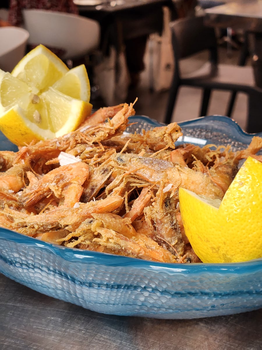Camarón frito